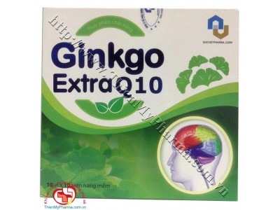 GINKGO EXTRA Q10 - HỖ TRỢ TUẦN HOÀN NÃO